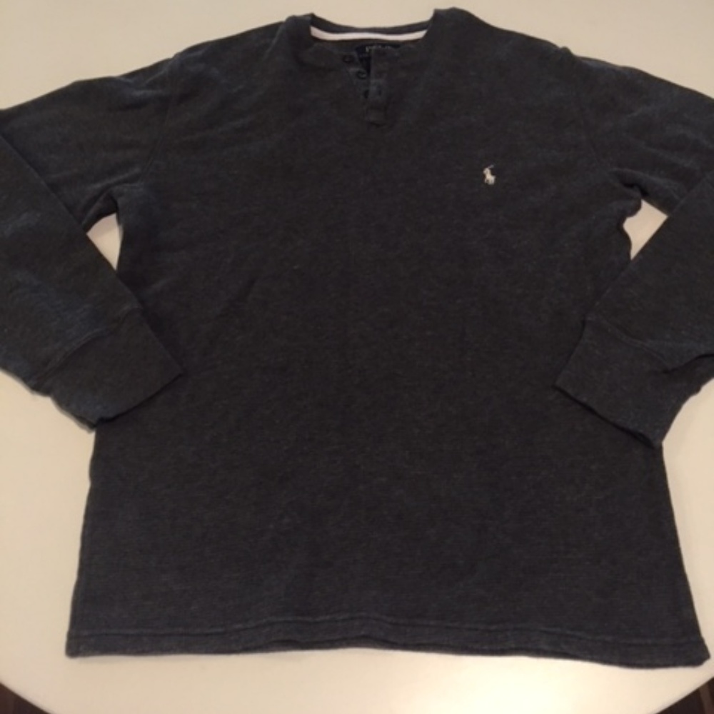 Polo Ralph Lauren Mens Grey Crewneck Sweatshirt M